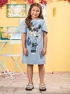 VESTIDO MINNIE JEANS ANIMÊ