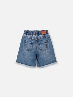 BERMUDA JEANS ANIMÊ - Bolhinhas de Sabão