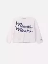 BLUSA MANGA LONGA MINNIE MOUSE PEROLA - comprar online