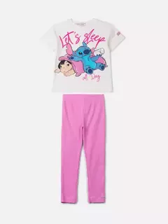 CONJUNTO PIJAMA STITCH - Bolhinhas de Sabão