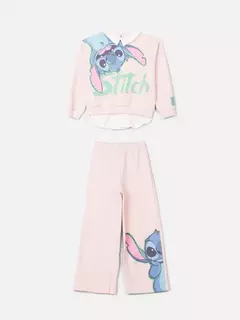 Conjunto de Moletom do Stitch com Strass na internet
