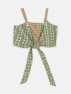 Top Double Face Floral Etnico i Am Authoria - comprar online