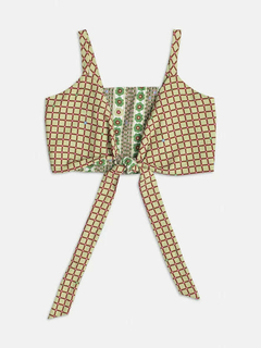 Top Double Face Floral Etnico i Am Authoria na internet
