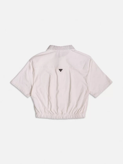Camisa Cropped Off White I Am Authoria - Bolhinhas de Sabão