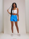 Short Couro Azul I Am Authoria