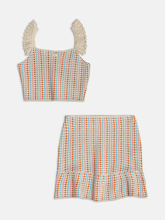 Conjunto Trico Top Com Saia i Am Authoria - comprar online