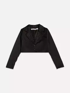 BLAZER ALFAIATARIA PEDRARIA PRETO na internet