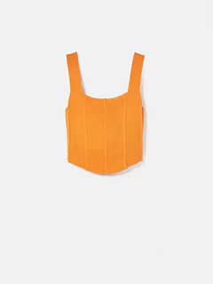 Cropped Corset Tricot Authoria - comprar online