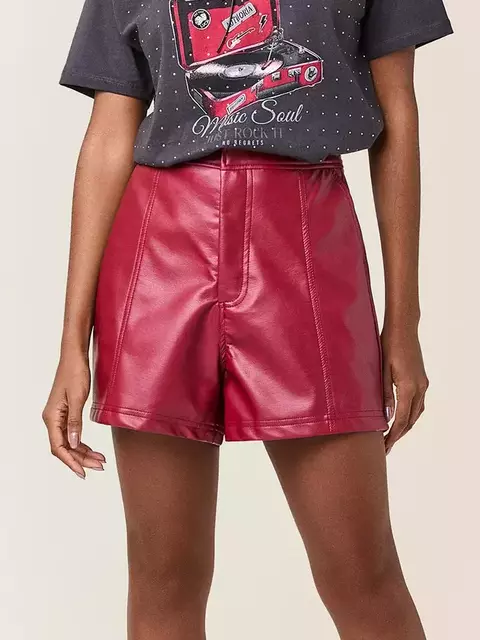 SHORT COURO BORDO - comprar online