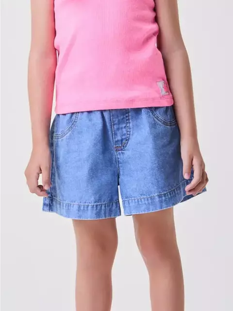 SHORTS JEANS AZUL CLARO - comprar online