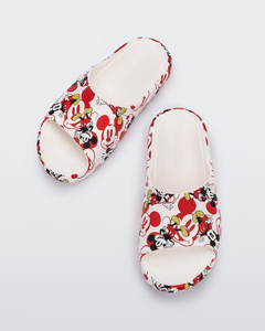 Chinelo Free Print Slide Mickey and Friends Mini Melissa na internet