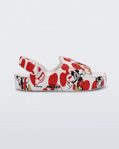 Sandália Free Cute + Mickey and Friends Baby Mini Melissa