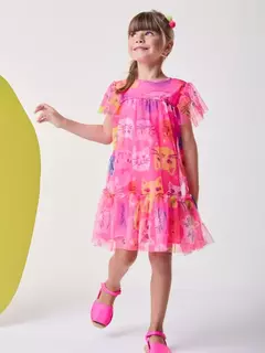 VESTIDO TULE GATINHAS - loja online