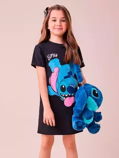 VESTIDO LICENCIADO DISNEY PRETO - comprar online