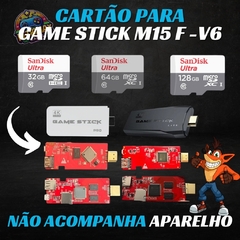 Cartão de Memoria para Game Stick M15 - V6 Atualizado - comprar online