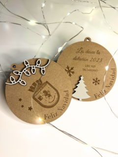 Esferas Navidad Personalizadas (simples relieve) - comprar online