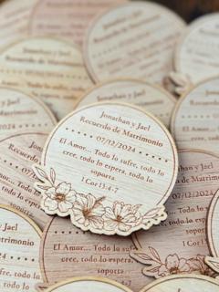 Recuerdos Matrimonio Grabado Personalizado - comprar online