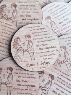 Recuerdos Matrimonio Grabado Personalizado - comprar online