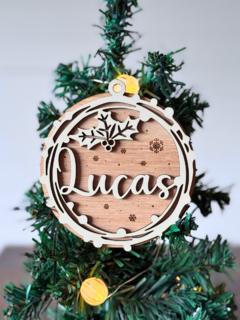 Esferas Navidad Personalizadas (doble) - comprar online