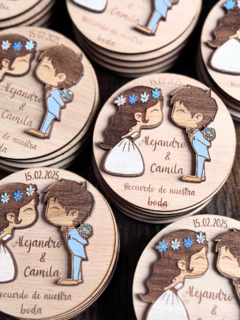 Recuerdos Matrimonio Novios Relieve en internet