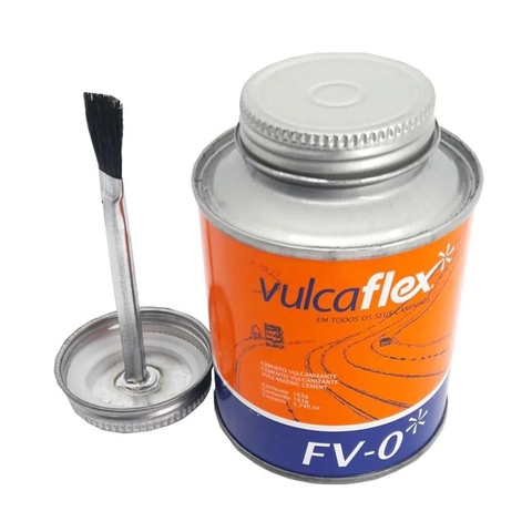 Cola Cimento Vulcanizante A Frio Fv-0 Lata 217ml 163g – Vulcaflex