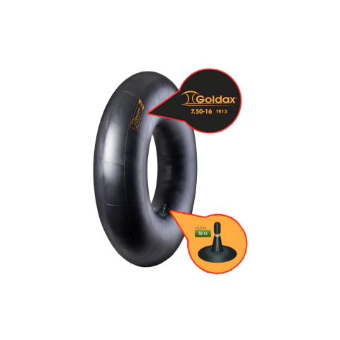 Camara De Ar 7.50 X 16 Tr-15 Valvula Borracha - Goldax - comprar online