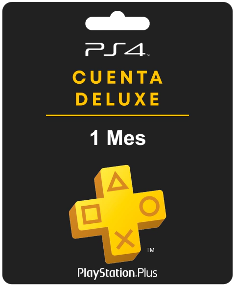 Playstation Plus: Deluxe 1 mes PS4