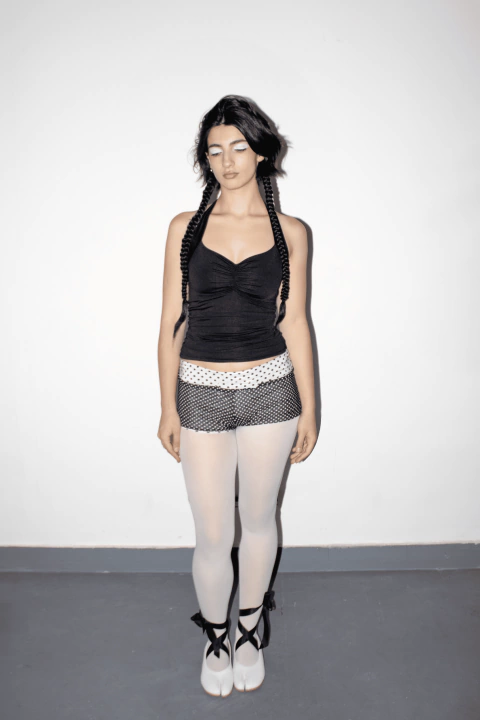 microshort polka dot - comprar online