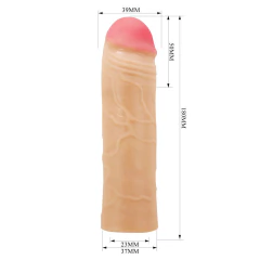 00338 | Capa Peniana com Extensor Pênis - Chane - PRETTY LOVE - E-VARIEDADES