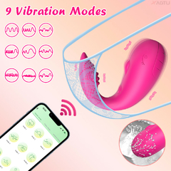00374 | Vibrador à longa distancia com aplicativo e 10 modos de vibração com estimulador na ponta - YOUVIBE - E-VARIEDADES