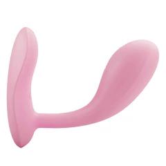 00504 | Estimulador de clitóris. Com penetração, recarregável. Com 12 modos de vibração,pode ser controlado por Smartphone, via App de forma fácil - PRETTY LOVE - E-VARIEDADES