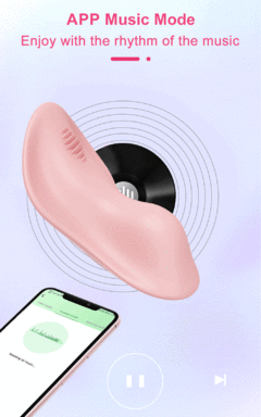 Imagem do 00536 | Estimulador de clitóris com formato ergonomico que se adapta a uma calcinha, possui 10 modos intensos de vibração - YOUVIBE