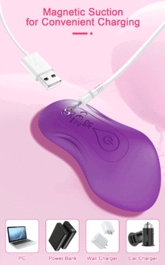 00536 | Estimulador de clitóris com formato ergonomico que se adapta a uma calcinha, possui 10 modos intensos de vibração - YOUVIBE - comprar online