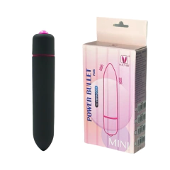 00702 | Power Bullet Plus, liga e desliga, com design único, sua característica alongada faz com que a vibração transmitida seja apreciada de forma delicada - YOUVIBE