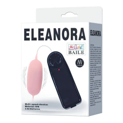 00877 | Cápsula Eleanora - Cápsula vibratória com vibração multivelocidade e controle remoto com fio - BAILE
