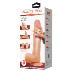01130 | Pênis Realístico 5x24 cm - Sliding Skin - BAILE - loja online