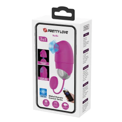 101197 | Bullet 3 in 1Recarregável 10 Modos de tapa com Controle via Aplicativo - Kaila - PRETTY LOVE - E-VARIEDADES