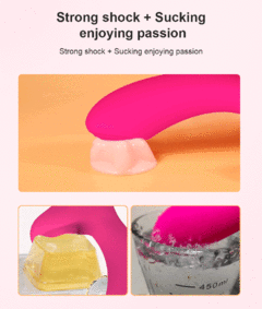 01336 | Vibrador Ponto G e estimulador clitoriano, 10 modos de pulsação e 10 modos de vibração - YOUVIBE na internet