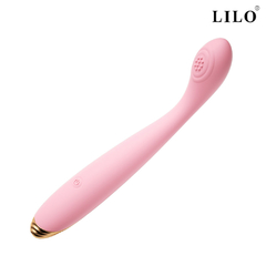 01351 | Vibrador para Ponto G Recarregável com 10 Modos de Vibração - LILO - E-VARIEDADES