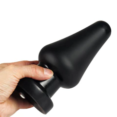 01499 | Anal em formato cônico, ponta cônica e base para melhor manuseio do plug que também pode ser usada para penetrar - VIPMIX - E-VARIEDADES