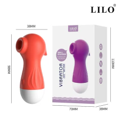 01834 | Estimulador de clitóris e de mamilos Recarregável com função de Pulsação em formato de Cavalo-marinho - LILO