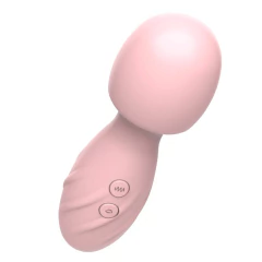Imagem do 01900 | Vibrador ponta dupla com 10 modos de vibração, com texturização no corpo do vibrador, contém 10 modos de intensidade de pulsação na parte de baixo - MANNUO