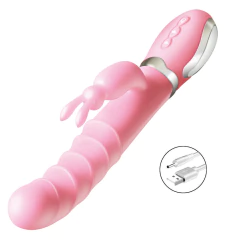 Imagem do 101746 | Vibrador Rabbit Ponto G Recarregável com 36 Modos de Vibração e com Aquecimento - VIPMIX