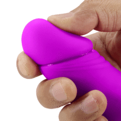 02125 | Vibrador Strapless Recarregável com 10 Modos de Vibração e 10 modos de tapa - Zanini - PRETTY LOVE na internet