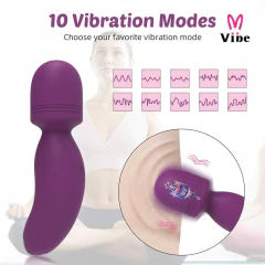 Imagem do 02138 | Mini vibrador potente com 10 níveis intensos de vibração para clitoris ou estimulos internos - VIBE