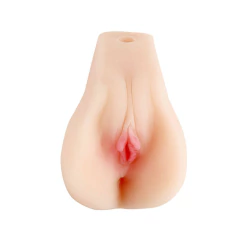 02229 | Masturbador vagina e ânus, lábios bem demarcados e rosado canal interno apertado, acompanha cápsula vibratória - BAILE - loja online