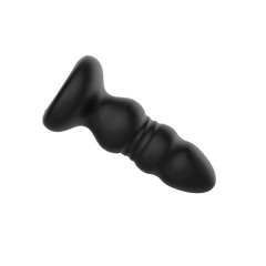 02549 | Plug Anal em Silicone com LED,com 10 Modos de Vibração e movimetos de vai e vem,e Controle Remoto sem Fio - VIPMIX