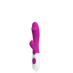 Imagem do 200015 | Vibrador com Ponta em Formato de Glande com Estimulador Clitoriano – 3R IMPORT