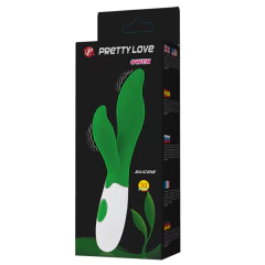 Imagem do 200235 | Vibrador em Silicone Ponto G com Estimulador Clitoriano e 30 modos de vibração PRETTY LOVE OWEN – BI-014217