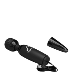 200783 | Massageador Recarregável Corporal com Cabeça Flexível – PRETTY LOVE BODY WAND – BW-055010-1 - E-VARIEDADES
